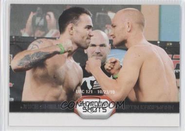 2011 Topps UFC Moment of Truth - Showdown Shots Duals #SS-SK.2 - Jake Shields vs. Martin Kampmann
