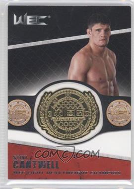 2011 Topps UFC Title Shot - Championship Belt Plate Relic #CB-STC - Steve Cantwell