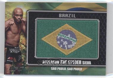 2011 Topps UFC Title Shot - Commemorative Flag Patch #CP-AS - Anderson "The Spider" Silva (Anderson Silva)