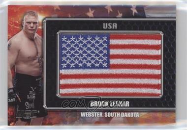 2011 Topps UFC Title Shot - Commemorative Flag Patch #CP-BL - Brock Lesnar