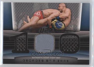 2011 Topps UFC Title Shot - Fight Mat Relic - Silver #FM-GSP - Georges St-Pierre /88