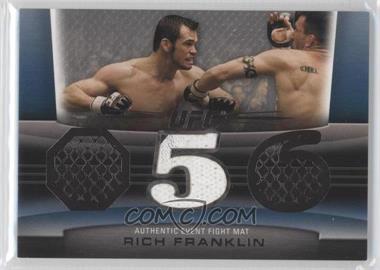 2011 Topps UFC Title Shot - Fight Mat Relic - Silver #FM-RF - Rich Franklin /88