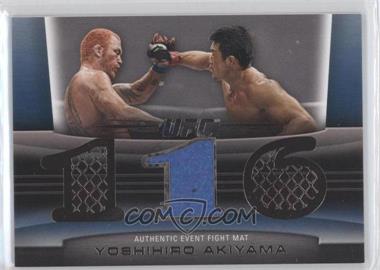 2011 Topps UFC Title Shot - Fight Mat Relic - Silver #FM-YA - Yoshihiro Akiyama /88