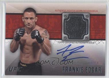 2011 Topps UFC Title Shot - Fighter Autograph Relics #FAR-FE - Frankie Edgar