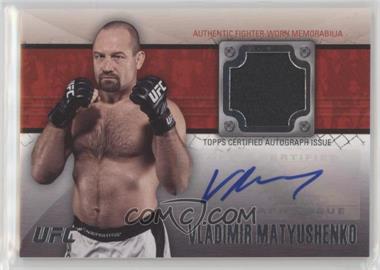 2011 Topps UFC Title Shot - Fighter Autograph Relics #FAR-VM - Vladimir Matyushenko