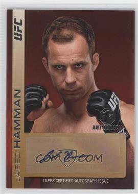 2011 Topps UFC Title Shot - Fighter Autographs #FA-JH - Jared Hamman