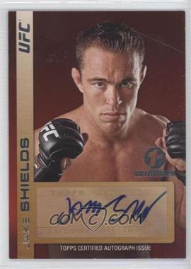 2011 Topps UFC Title Shot - Fighter Autographs #FA-JS - Jake Shields