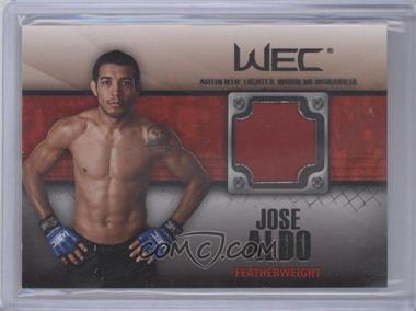 2011 Topps UFC Title Shot - Fighter Relics - Black #FR-JA - Jose Aldo /88