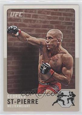 2011 Topps UFC Title Shot - Legacy #L-11 - Georges St-Pierre