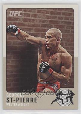 2011 Topps UFC Title Shot - Legacy #L-11 - Georges St-Pierre