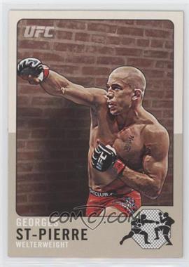 2011 Topps UFC Title Shot - Legacy #L-11 - Georges St-Pierre