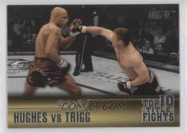 2011 Topps UFC Title Shot - Top 10 Title Fights #TT-1 - Matt Hughes, Frank Trigg