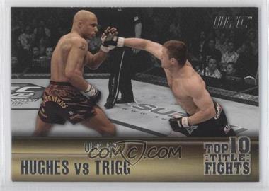 2011 Topps UFC Title Shot - Top 10 Title Fights #TT-1 - Matt Hughes, Frank Trigg