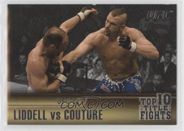 2011 Topps UFC Title Shot - Top 10 Title Fights #TT-21 - Chuck Liddell, Randy Couture