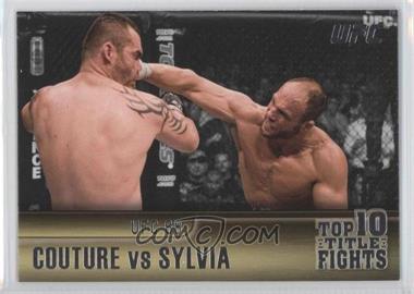2011 Topps UFC Title Shot - Top 10 Title Fights #TT-25 - Randy Couture, Tim Sylvia