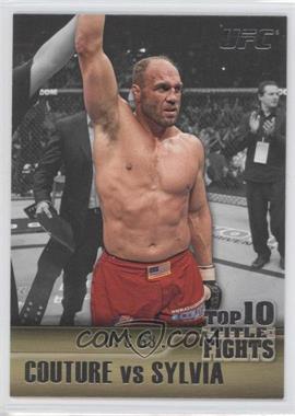 2011 Topps UFC Title Shot - Top 10 Title Fights #TT-27 - Randy Couture vs Tim Sylvia