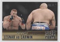 Lesnar vs Carwin