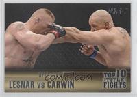 Lesnar vs Carwin