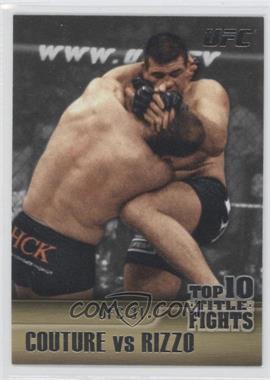 2011 Topps UFC Title Shot - Top 10 Title Fights #TT-7 - Randy Couture, Pedro Rizzo