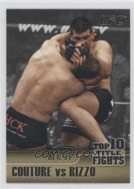 2011 Topps UFC Title Shot - Top 10 Title Fights #TT-7 - Randy Couture, Pedro Rizzo