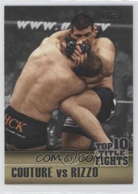 2011 Topps UFC Title Shot - Top 10 Title Fights #TT-7 - Randy Couture, Pedro Rizzo