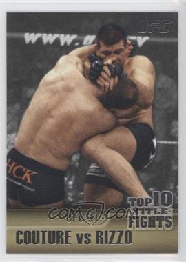 2011 Topps UFC Title Shot - Top 10 Title Fights #TT-7 - Randy Couture, Pedro Rizzo