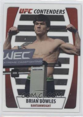 2011 Topps UFC Title Shot - UFC Contenders #C-BB - Brian Bowles