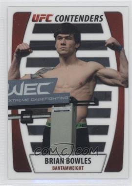 2011 Topps UFC Title Shot - UFC Contenders #C-BB - Brian Bowles