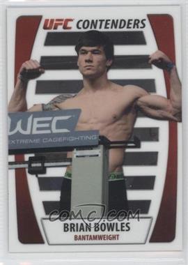 2011 Topps UFC Title Shot - UFC Contenders #C-BB - Brian Bowles