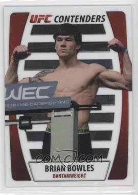 2011 Topps UFC Title Shot - UFC Contenders #C-BB - Brian Bowles