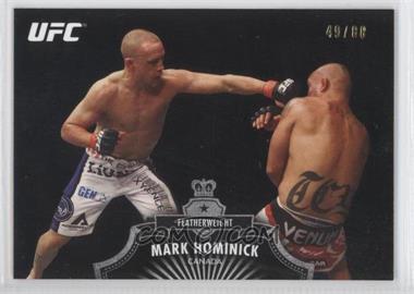 2012 Topps UFC Bloodlines - [Base] - Black #119 - Mark Hominick /88