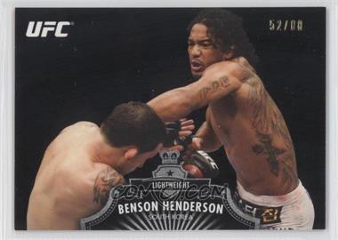 2012 Topps UFC Bloodlines - [Base] - Black #120 - Benson Henderson /88