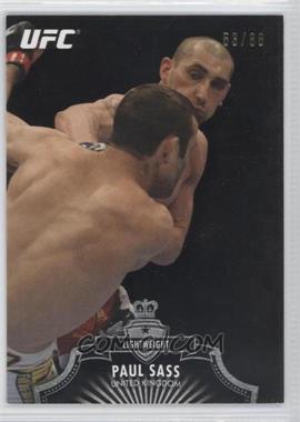 2012 Topps UFC Bloodlines - [Base] - Black #141 - Paul Sass /88