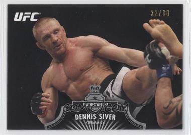 2012 Topps UFC Bloodlines - [Base] - Black #49 - Dennis Siver /88