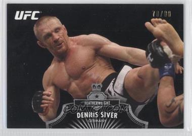 2012 Topps UFC Bloodlines - [Base] - Black #49 - Dennis Siver /88