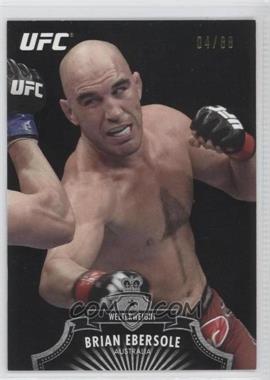 2012 Topps UFC Bloodlines - [Base] - Black #53 - Brian Ebersole /88