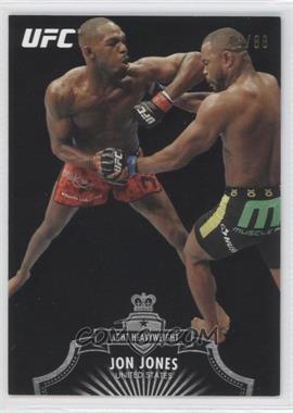 2012 Topps UFC Bloodlines - [Base] - Black #75 - Jon Jones /88