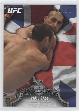 2012 Topps UFC Bloodlines - [Base] - Country Flag #141 - Paul Sass /188