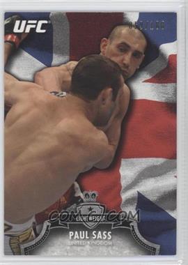 2012 Topps UFC Bloodlines - [Base] - Country Flag #141 - Paul Sass /188
