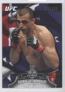 2012 Topps UFC Bloodlines - [Base] - Country Flag #29 - George Sotiropoulos /188
