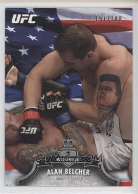 2012 Topps UFC Bloodlines - [Base] - Country Flag #61 - Alan Belcher /188