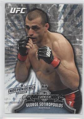 2012 Topps UFC Bloodlines - [Base] - Independence Edition #29 - George Sotiropoulos