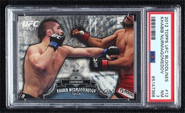 2012 Topps UFC Bloodlines - [Base] #12 - Khabib Nurmagomedov [PSA 7 NM]