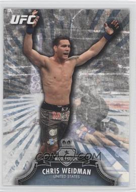 2012 Topps UFC Bloodlines - [Base] #42 - Chris Weidman