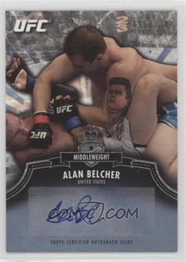 2012 Topps UFC Bloodlines - Certified Autograph Issue #A-AB - Alan Belcher /330