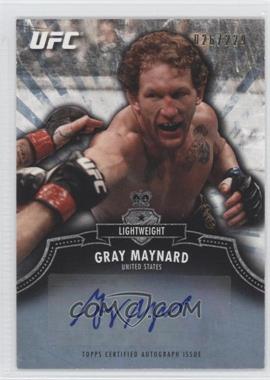 2012 Topps UFC Bloodlines - Certified Autograph Issue #A-GM - Gray Maynard /229