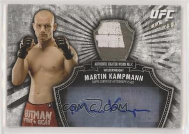 2012 Topps UFC Bloodlines - Fighter Autograph Relics #FAR-MK - Martin Kampmann /297