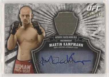 2012 Topps UFC Bloodlines - Fighter Autograph Relics #FAR-MK - Martin Kampmann /297