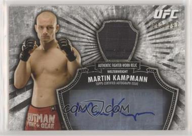 2012 Topps UFC Bloodlines - Fighter Autograph Relics #FAR-MK - Martin Kampmann /297