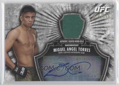 2012 Topps UFC Bloodlines - Fighter Autograph Relics #FAR-MT - Miguel Torres /199